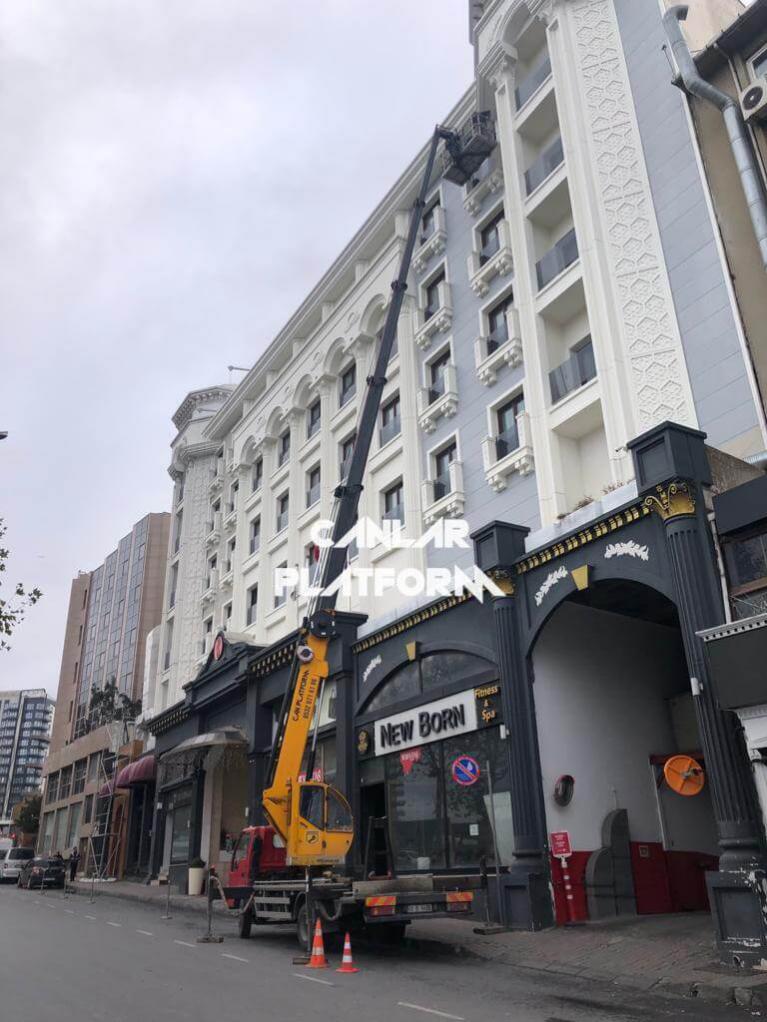 Başakşehir sepetli vinç kiralama