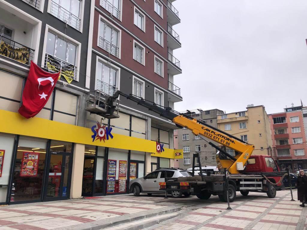 Halkalı kiralık vinç